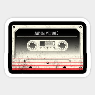 Awesome Mixtape Sticker